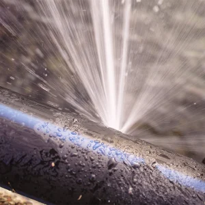 burst pipe