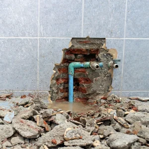 major plumbing leak