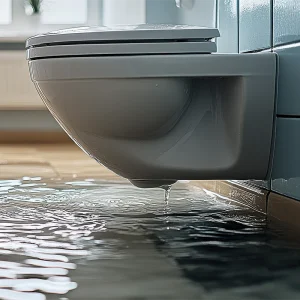 toilet overflow